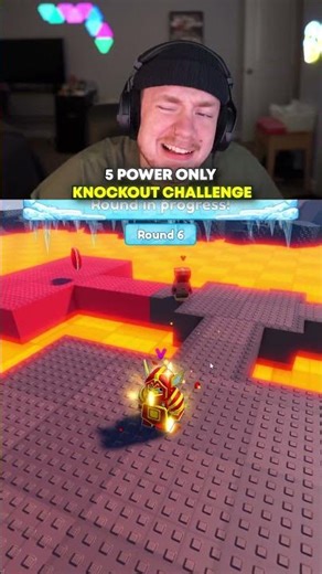 5 Power Only Challenge on Knockout! 😂