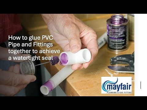 💁🏼🤷🏻How to Glue PVC Pipes & Fittings together & achieve a water tight connection every time