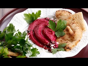 Roasted Beet HUMMUS! Blender Recipe!