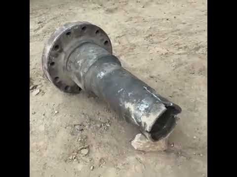 Severely Broken Truck Rear Axle Spindle Restored with Iron Insert | Amazing Repair Process 🔧