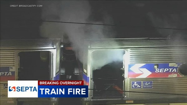SEPTA employee, firefighter injured after train fire at Paoli Station in Chester County