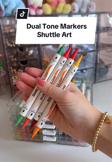 Shuttle Art Dual Tone Acrylic Markers Review