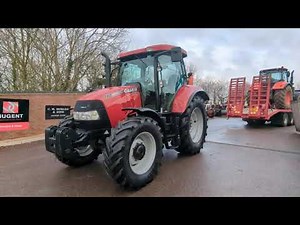 CASE 110 MAXXUM TRACTOR WALKAROUND VIDEO