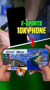 E-Sports on 10K Phone - #pubgm #BGMI #esports