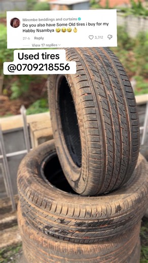We have the best used tires #tiresuganda #tires #usedtires