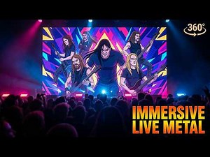 DethKlok - Andromeda Live @ The Roxy Atlanta 360° 5/9/26 #metalocalypse #360video