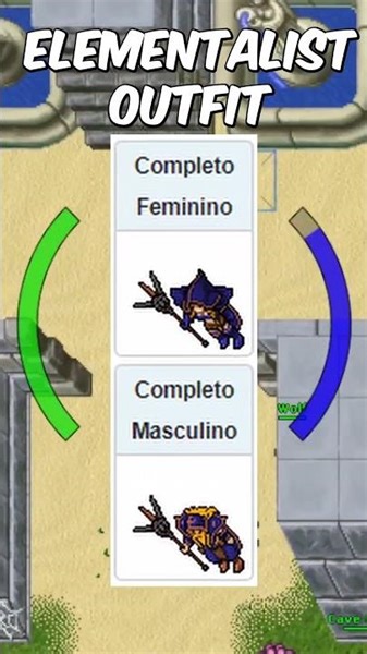 💫[MELHOR OUTFIT DE SORCERER NO TIBIA?]️‍🔥#tibia #mmorpg