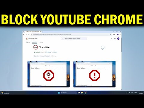 How To Block YouTube in Google Chrome Browser