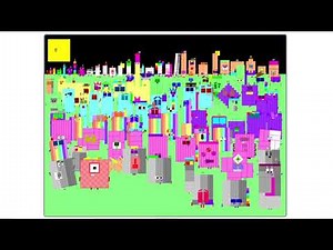 NumberBlocks band retro 0 100