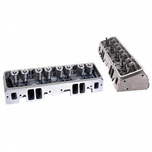 Dart Iron Eagle Assembled Chevy Heads, Angle Plug, 215cc/64cc