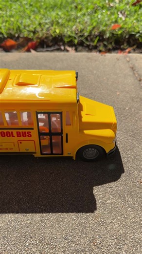 My little one loves this yellow school bus toy!