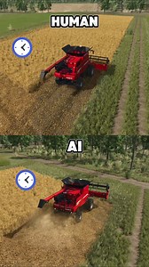 2.2M views · 5K reactions | Oat Harvest | Human vs Ai | Farming Simulator 25 #harvesting #harvest #famingsimulator25 #agriculture #Ai | Mazarat Gaming | Facebook