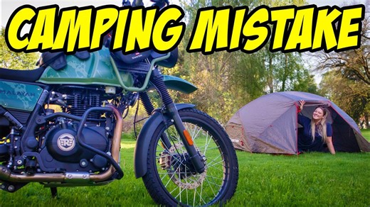 Avoid This Common Motorcycle Camping Mistake