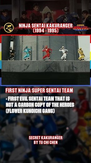 Super Sentai #18: Ninja Sentai Kakuranger (1994) | Ninjas vs Yokai