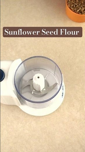 How To Make Sunflower Seed Flour (Sunflour) in 5 Minutes