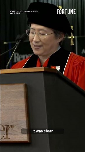 AMD CEO’s advice to graduates: “Run towards the hardest problems” #career #leadership