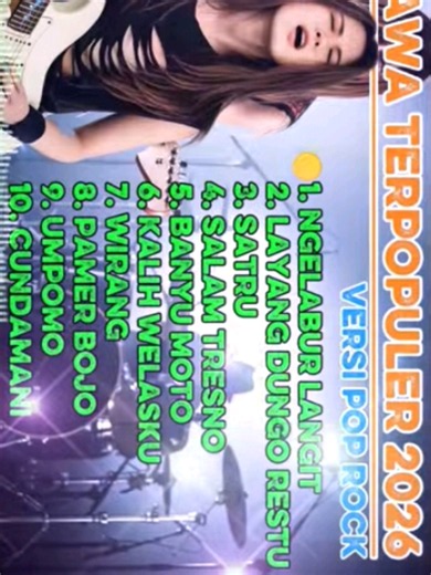 🔥🎧Lagu Jawa Terpopuler 2026 Versi Pop Rock Full Album Cover By Niken Java Rock🎧🔥#Music #coversong #rockjawa #musictiktok🎵