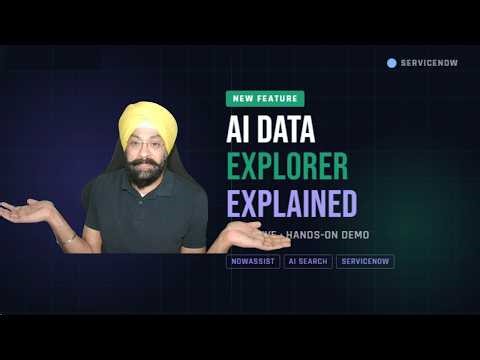 ServiceNow AI Data Explorer: Live Demo with Real Incident Data (2026)