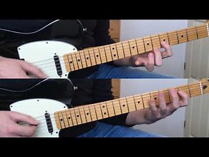 J.S. Bach: Invention 8 for Electric Guitar