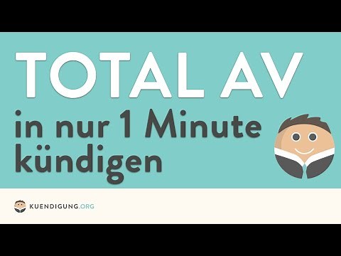 Total AV kündigen - in genau 1 Minute erledigt!
