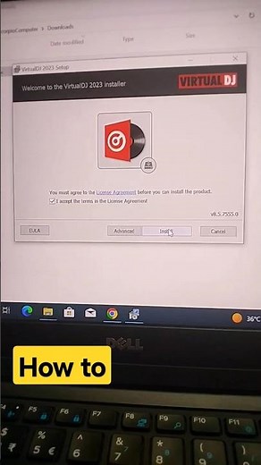 How to Download And install Virtual DJ 2023 in Laptop#macnitesh#laptop #virtualdj2023