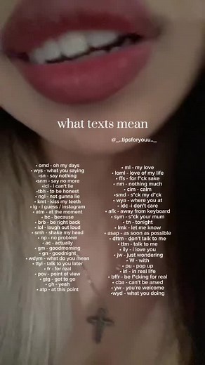 Decoding Texts: A Guide to Text Symbols and Meanings