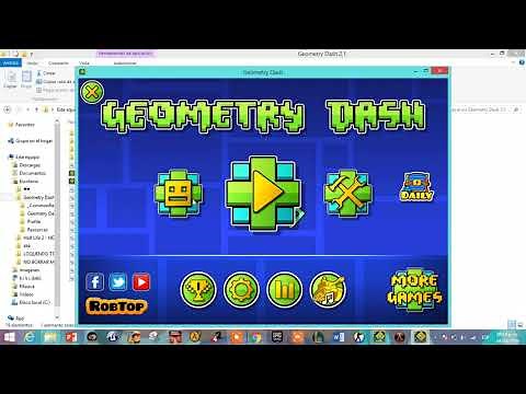 Como descargar Geometry Dash 2 1 hackeado para Pc 1 link sin utorrent mediafire