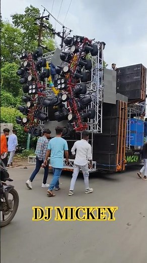||💃🏹DJ MICKEY BIG SETUP ADIVASI DAY DHARMPUR ||💃🏹#trending #viral #ytshorts