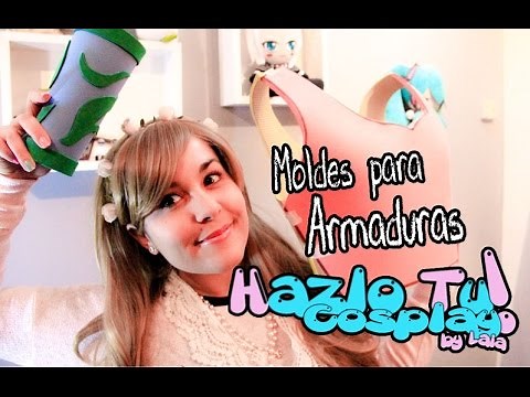CAPITULO 24: Moldes para armadura de goma eva muy rápido y fácil (HazloTu!Cosplay)