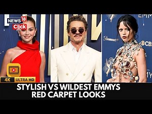 Emmy Awards 2025: Best Dressed Stars On The Red Carpet | Hollywood | Fashion | 4K Video | N18G