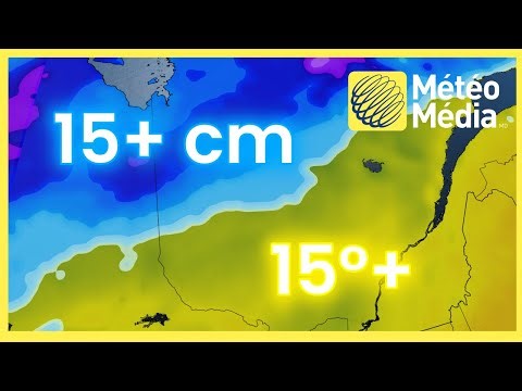 Thursday: 15 degrees or 15 cm of snow, depending on your perspective