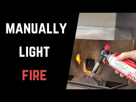 How to Manually Light a Pellet Heater
