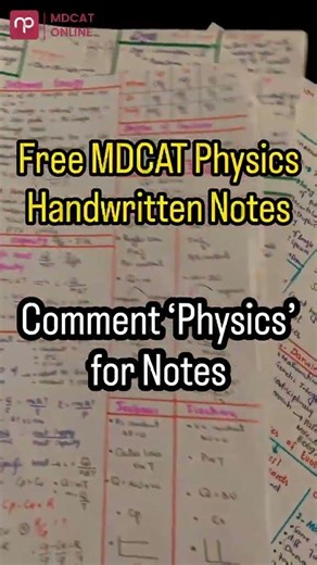 MDCAT Physics made easy! 💯