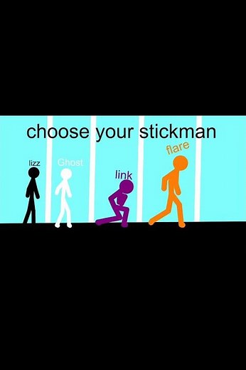 stickman obstacle course animation