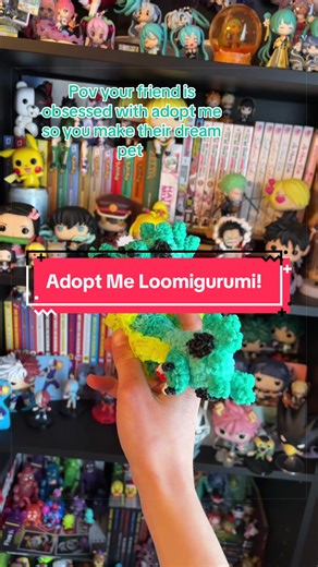 It’s supposed to be a Jekyll Hydra #rainbowloom #adoptme #roblox #loomigurumi #fyp