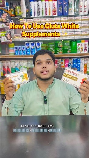 How To Use Gluta White Tablets For Brightening & Anti Aging ✅ | #whitening #beauty #glutathione