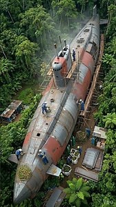 Abandoned Submarine Transformed Into Secret Luxury Base 😳🔥