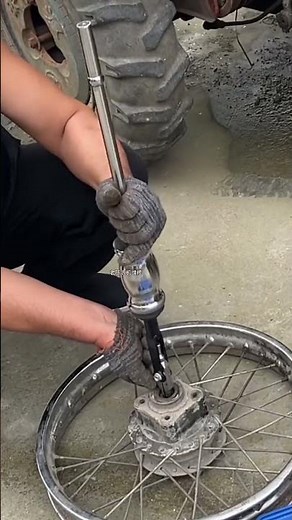 Slide hammer ⚒️ tools Blind bearing pullerstool used to remove a bearing motorcycle wheel hub#shorts