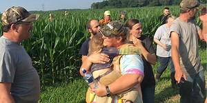 Missing 3-year-old, dog found in cornfield after search in southeast MO