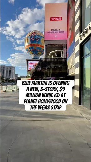 Blue Martini’s opening a $9 million venue in Vegas #vegas #vegaslife #lasvegas #vegaslocal