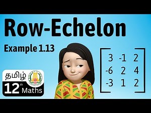 Example 1.13 | Applications of Matrices and Determinants | class -12 | Equal to | Tamil