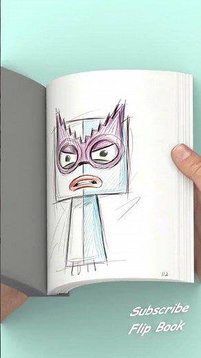 Sprunki OC Fifteen Phase 4 INSANE Flipbook #Flipbook #Creativity