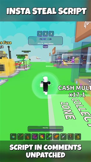 FROST HUB UNPATCHED FREE | 2026 #sab #roblox #stealabrainrot #shorts #shortsfeed #script