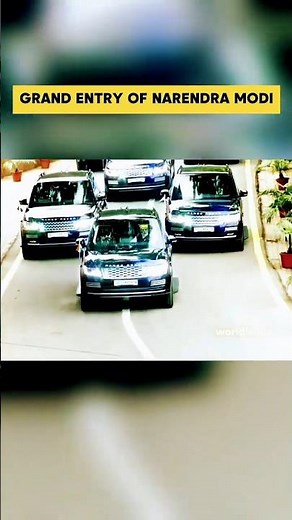 🔥 PM Modi’s Grand Entry! Power, Respect & Security 🇮🇳