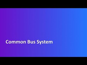 Ch - 5 | Tutorial - 4 | Common Bus System | CPU Registers | CO / COA