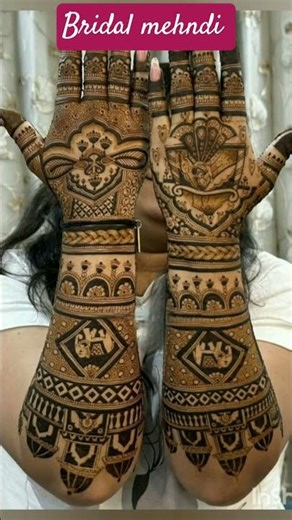 bridal menhdi designs #ytshorts #menhdidesign #trendingshorts