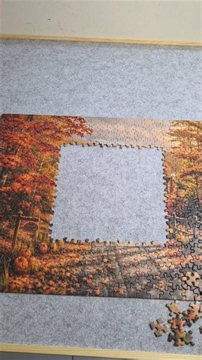 Reverse Puzzle Magic! Autumn Puzzle in Seconds 🍁🧩