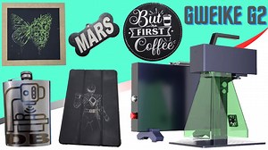 Elevate your craftsmanship: Introducing the Gweike G2 20W fiber laser engraver!