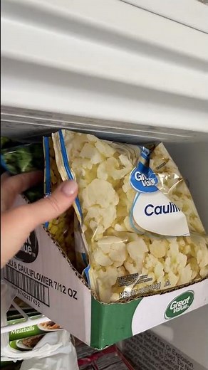FREE organizers for your freezer: How to Store frozen vegetables