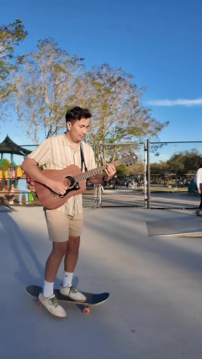 13K views · 224 reactions | a few riffs from my song “FLOW STATE” while skating #rnbguitar #guitartok #neosoulguitar #rnbvibes #acousticguitar #fblifestyle | Gabeflow | Facebook